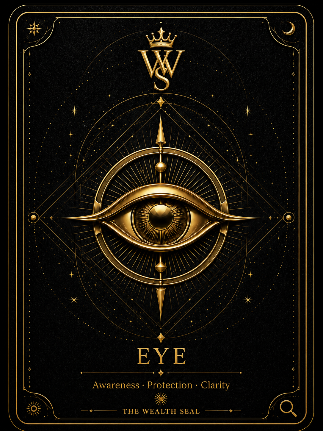 The Wealth Seal Eye card